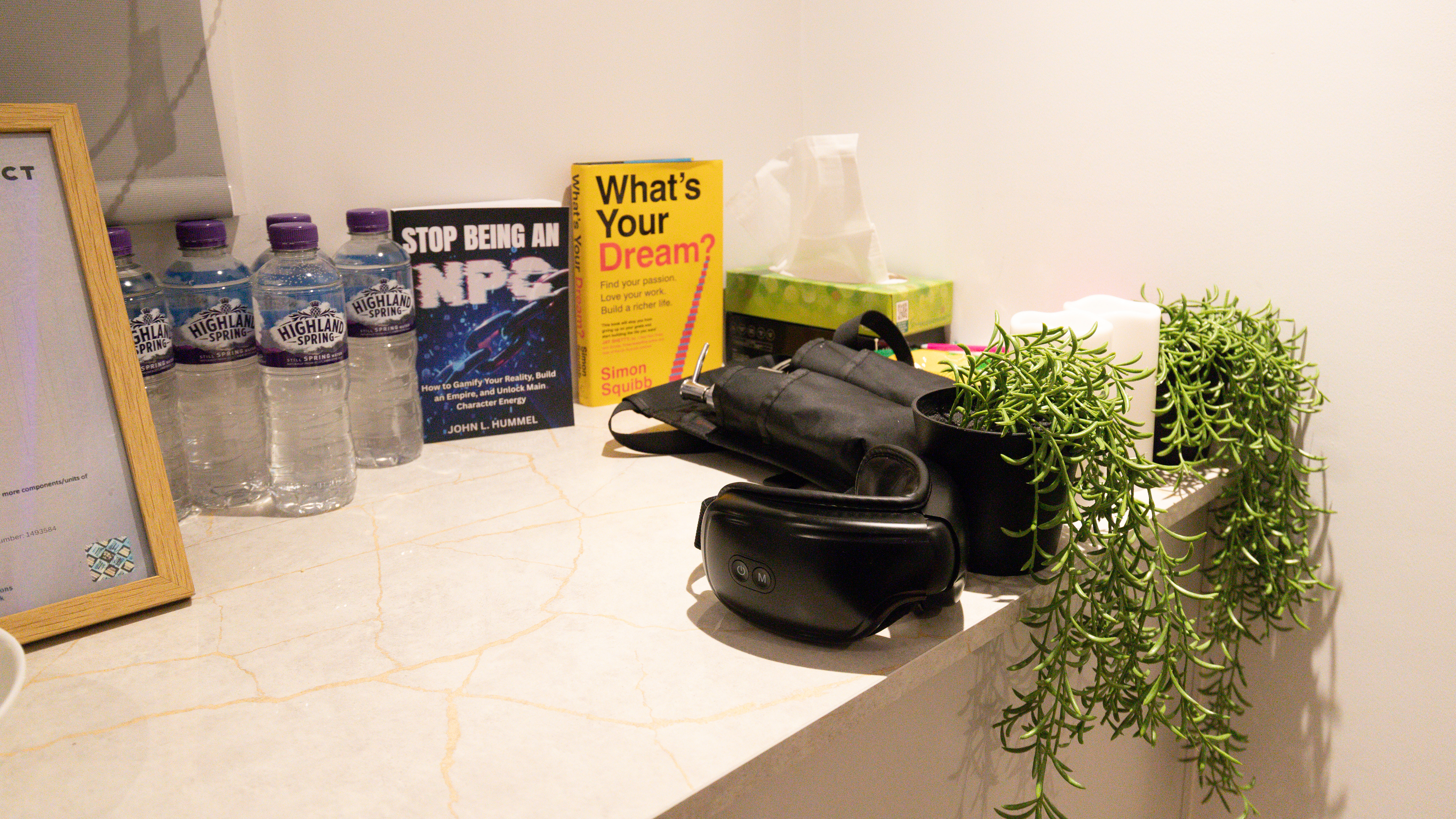 Thoughtful details in the Sparadise studio