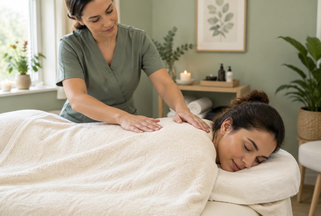 Deep tissue massage